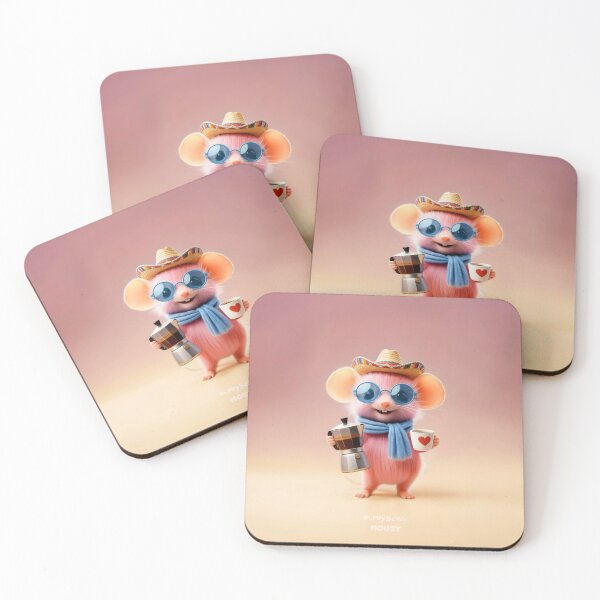 Item preview, Cozy Coffee Morning With Mousy designed and sold by PuppyBerry.