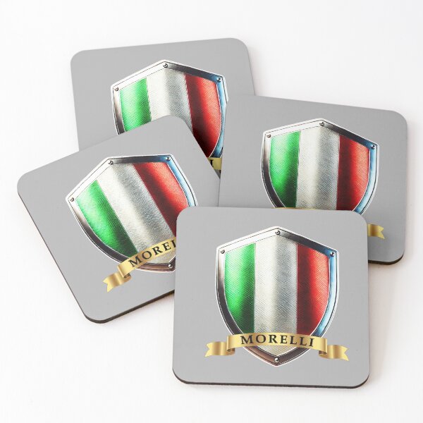Item preview, Morelli Italian Surname Shield designed and sold by Highlandkings.