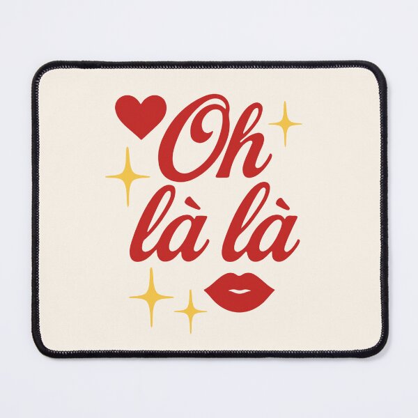 Item preview, Oh Là Là Cute Retro French Emotion Art designed and sold by AbsoluteMotif.