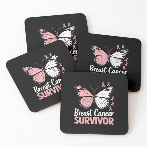 Item preview, Breast Cancer Survivor Butterfly Breast Cancer Awareness designed and sold by SapfireStuArt.