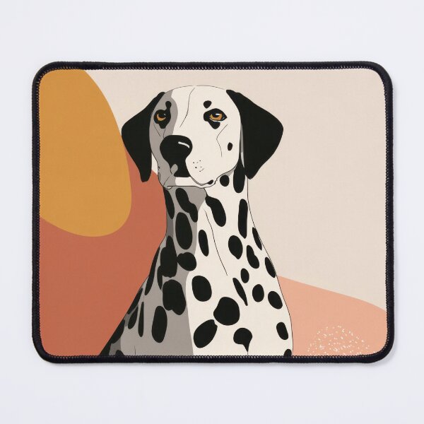 Item preview, Dalmatian dog in a simple art scene designed and sold by anytka.