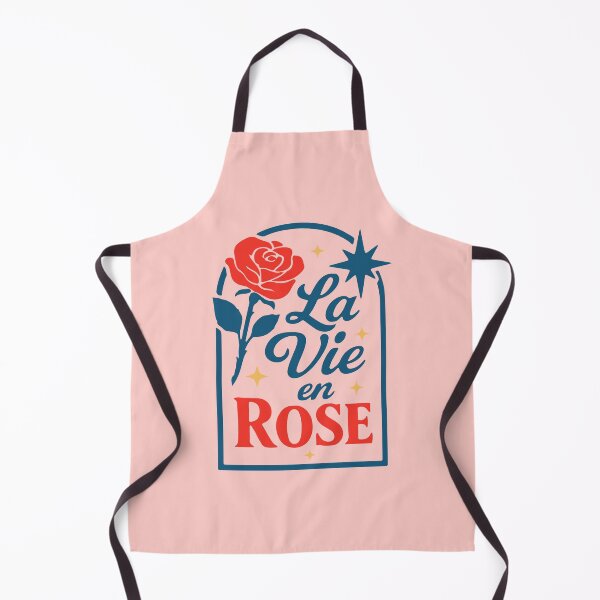 Item preview, La Vie en Rose Retro Romantic French Typography designed and sold by AbsoluteMotif.