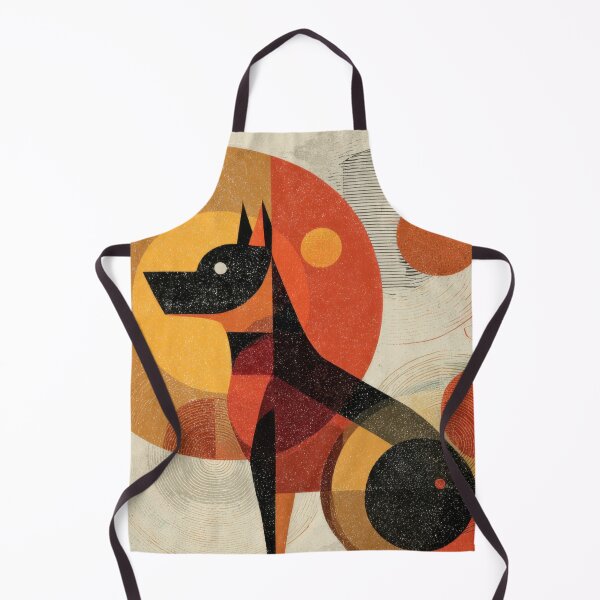 Item preview, Dog in round shapes and colors designed and sold by anytka.