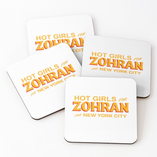Item preview, Hot Girls For Zohran Funny Sarcastic Jokes  designed and sold by dal-koz-ar.