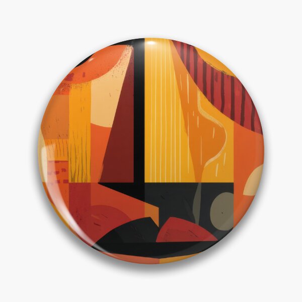 Item preview, Colorful abstract face with shapes designed and sold by anytka.