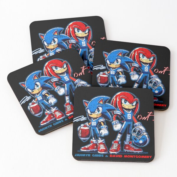 Item preview, Detroit Lions Montgomery Gibbs And Jahmyr Gibbs Sonic And Knuckles  designed and sold by Soratravels.