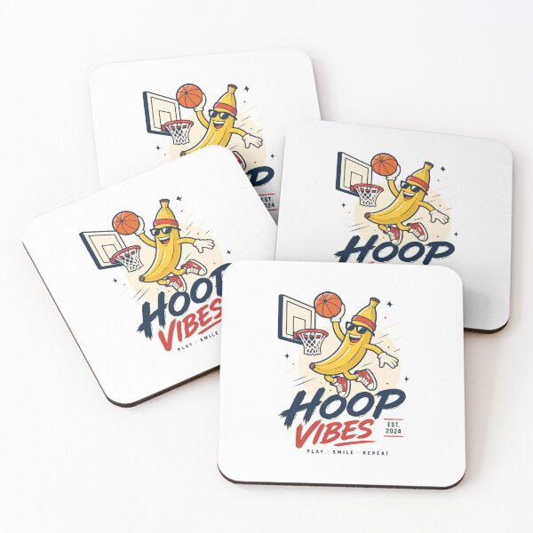 Item preview, Hoop Vibes Funny Banana Basketball Player Retro Sports Design designed and sold by kiralynstration.