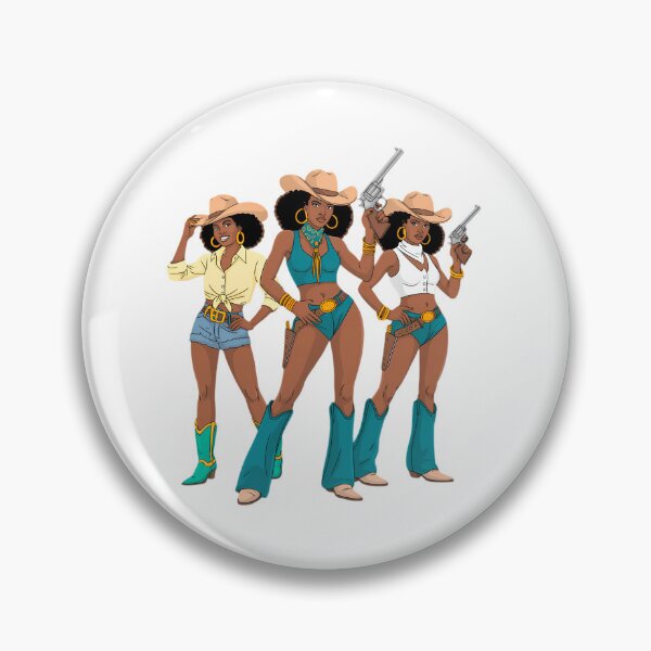 Item preview, Cowgirl Western Rodeo Black Girls Juneteenth Melanin designed and sold by SapfireStuArt.