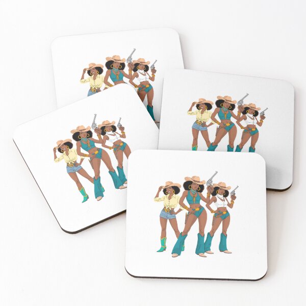 Item preview, Cowgirl Western Rodeo Black Girls Juneteenth Melanin designed and sold by SapfireStuArt.