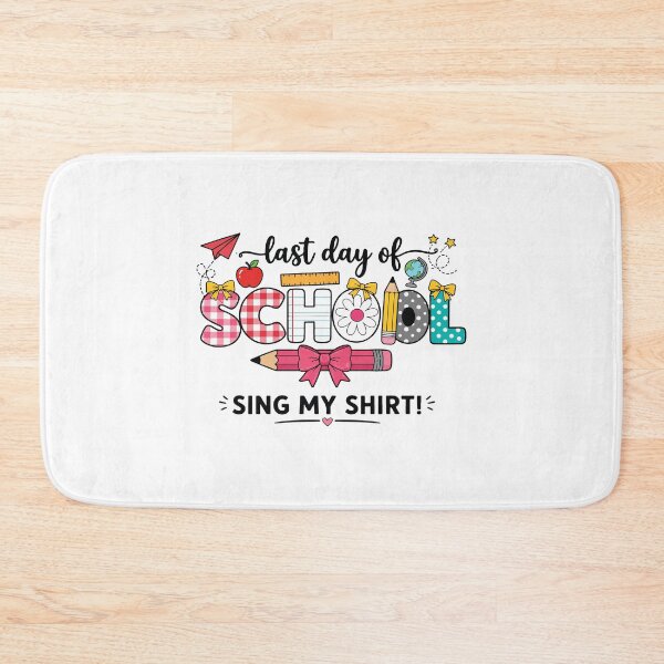 Item preview, Groovy Last Day of School Sign My Shirt Retro Graduation designed and sold by kiralynstration.