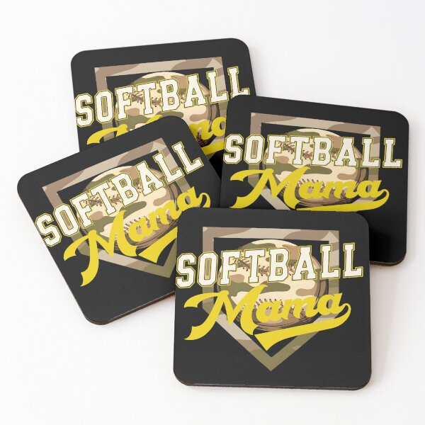 Item preview, Camo Softball Mama Home Plate Design designed and sold by LashondaGreen89.