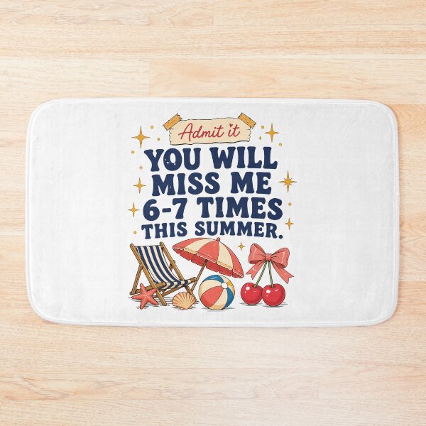 Item preview, Last Day of School Admit It You’ll Miss Me Funny Teacher designed and sold by kiralynstration.