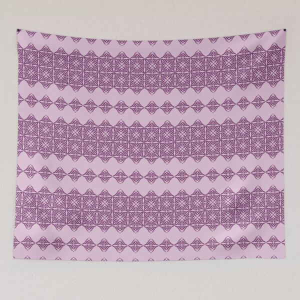 Item preview, Ikat pattern in purple tones  designed and sold by ChaReePat.
