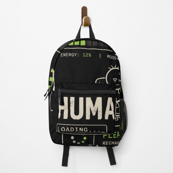 Item preview, Human Loading Screen Funny Tech Minimal Design  designed and sold by The craft.