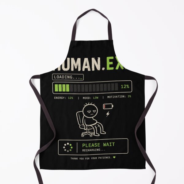 Item preview, Human Loading Screen Funny Tech Minimal Design designed and sold by The craft.