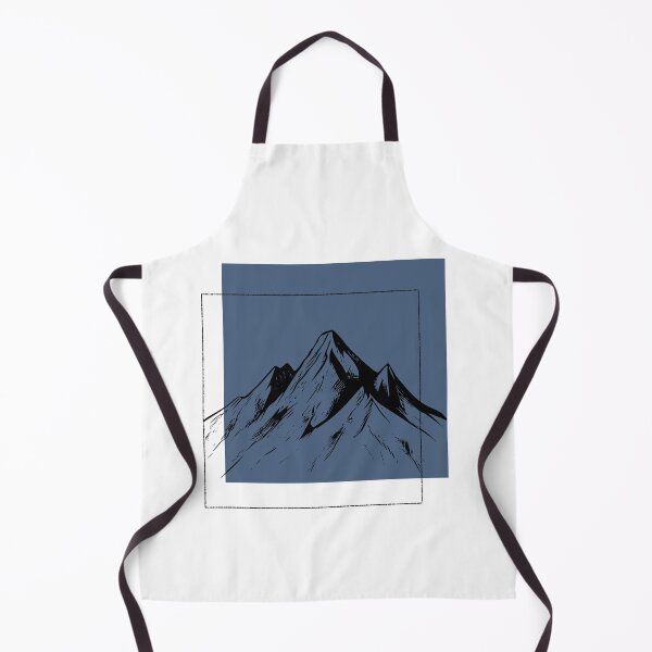 Artikelvorschau, Minimalistische Landschaftsillustration des Black Mountain Peak entworfen und verkauft von Atlasoloji.