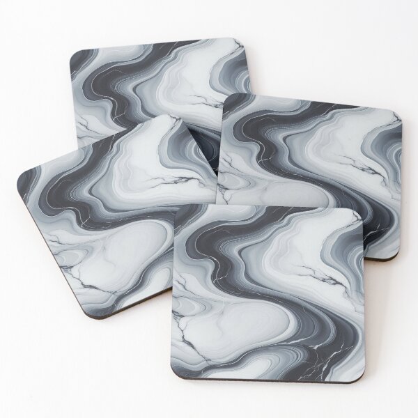 Item preview, Soft Grey Marble Abstract Stone Pattern Calm Aesthetic designed and sold by WildStroke.