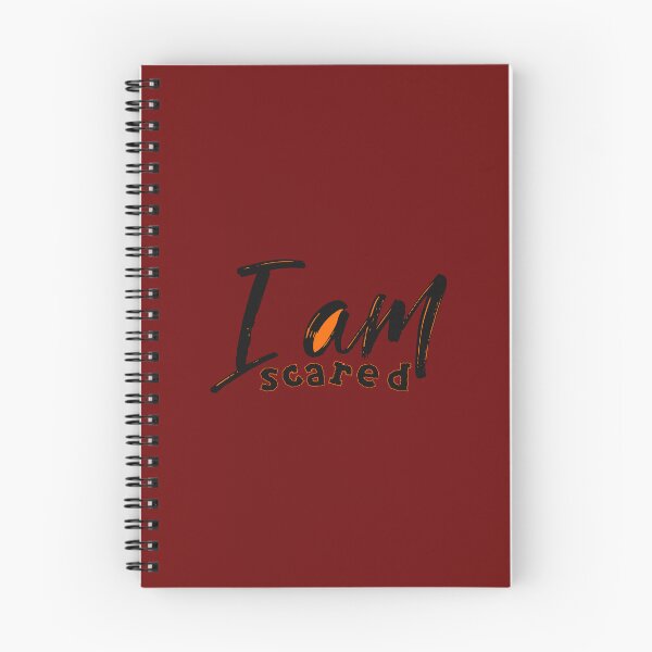 Item preview, I Am Scared - Hand Drawn Anxiety Fear Typography designed and sold by Ihor Ivanov.