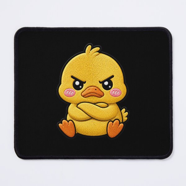 Item preview, Tiny Angry Baby Duck Embroidery Patch designed and sold by ColorSplash123.