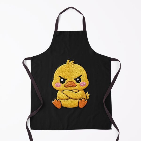 Item preview, Tiny Angry Baby Duck Embroidery Patch designed and sold by ColorSplash123.