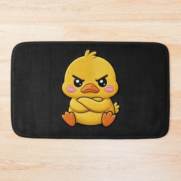 Item preview, Tiny Angry Baby Duck Embroidery Patch designed and sold by ColorSplash123.