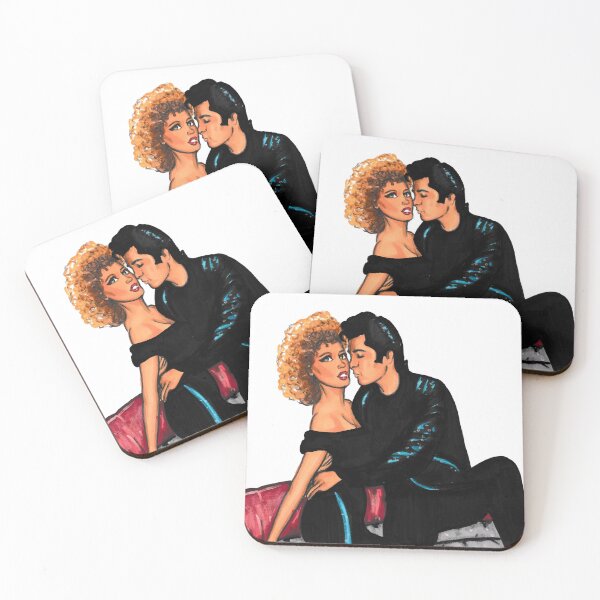 Item preview, John Travolta and Olivia Newton-John designed and sold by icongallery.