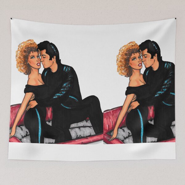 Item preview, John Travolta and Olivia Newton-John designed and sold by icongallery.
