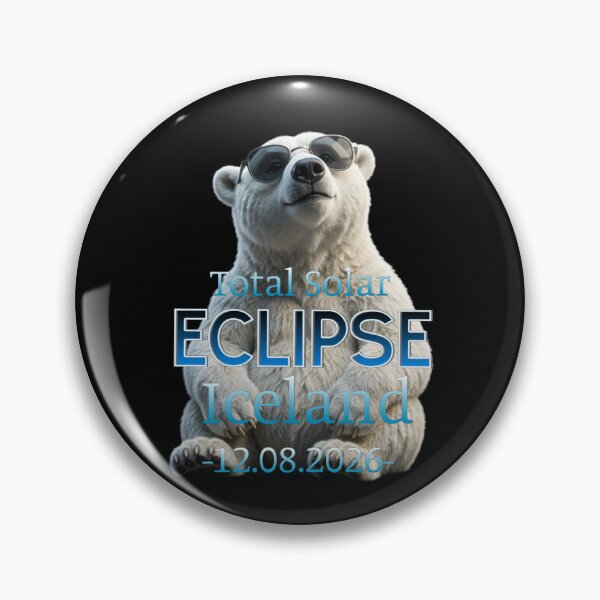 Item preview, Total Solar Eclipse 2026 Iceland  designed and sold by TheEndDesign.