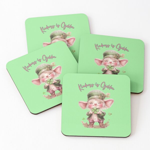 Item preview, Lucky Leprechaun "Kindness is Golden" St. Patrk’s Art designed and sold by illeN-Art-World.