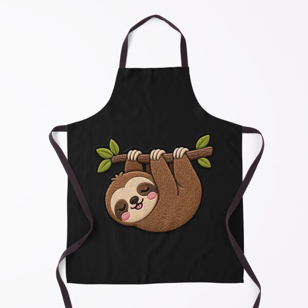 Item preview, Lazy Baby Sloth Embroidery Patch designed and sold by ColorSplash123.