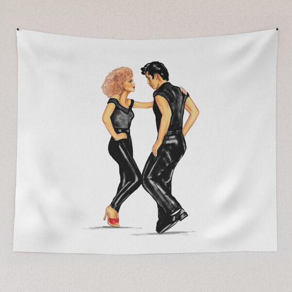 Item preview, John Travolta and Olivia Newton-John designed and sold by icongallery.