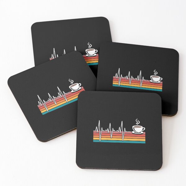 Item preview, Coffee Heartbeat Coffee Lovers Coffee designed and sold by SapfireStuArt.