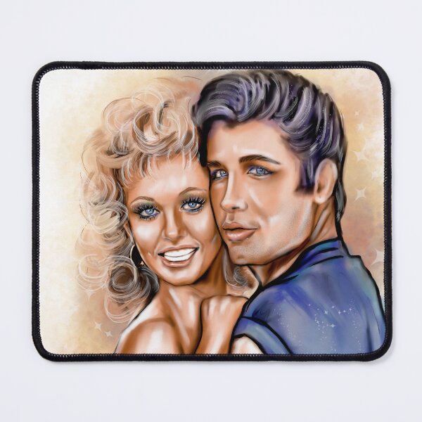 Item preview, John Travolta and Olivia Newton-John designed and sold by icongallery.