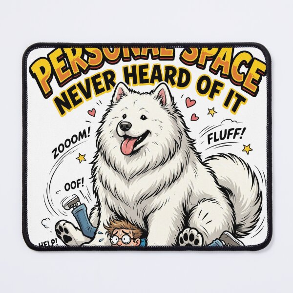 Item preview, Funny Dog Personal Space Never Heard Of It designed and sold by pradeepvisuals.
