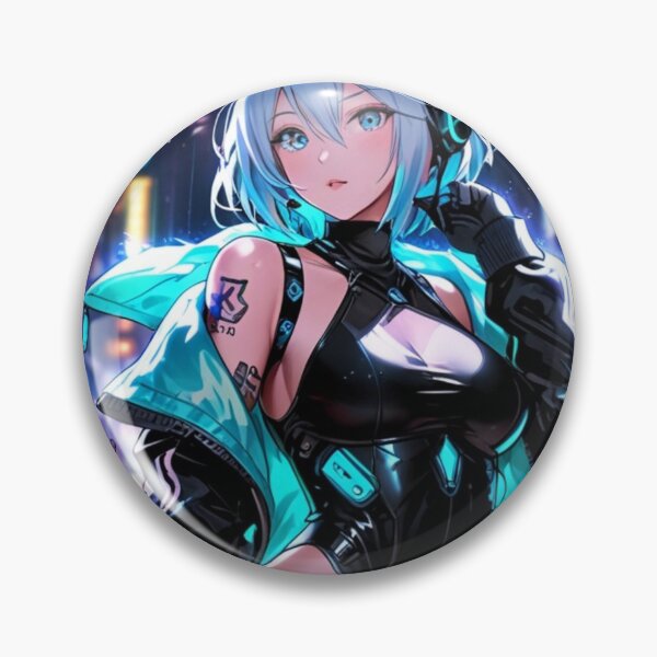 Item preview, Cyberpunk Anime Girl – Floating Hologram Interface designed and sold by AnimDream .