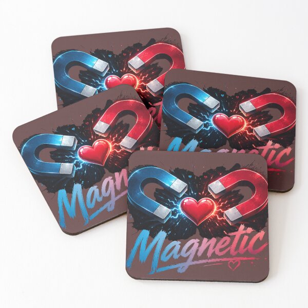 Item preview, Magnetic Love – Heart Attraction Design for Couples” designed and sold by JagrDesigns.