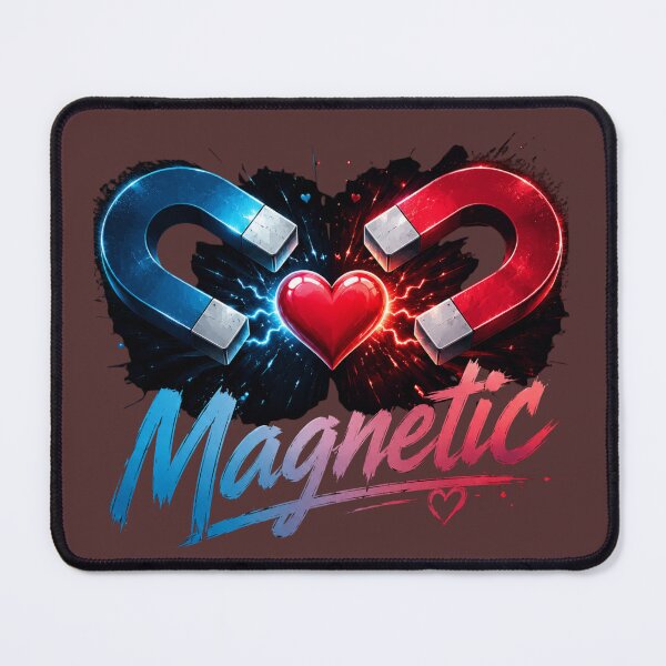 Item preview, Magnetic Love – Heart Attraction Design for Couples” designed and sold by JagrDesigns.