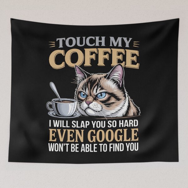 Item preview, Coffee Lover - Cat Humour designed and sold by SapfireStuArt.