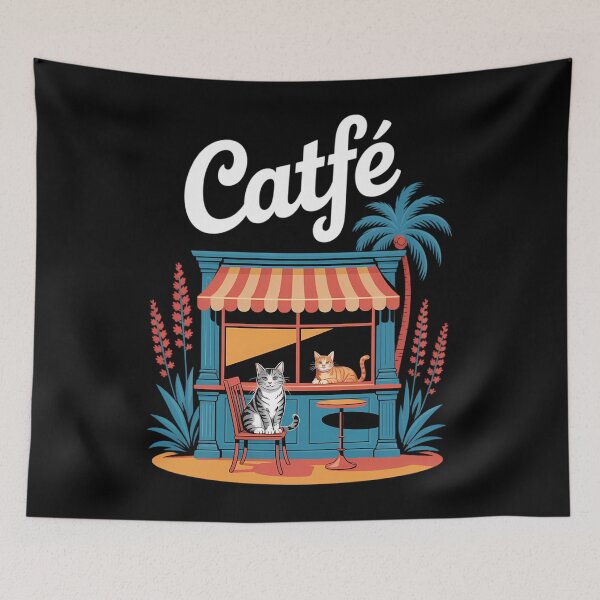 Item preview, Coffee Lover Cat Owner Cafe Pun designed and sold by SapfireStuArt.