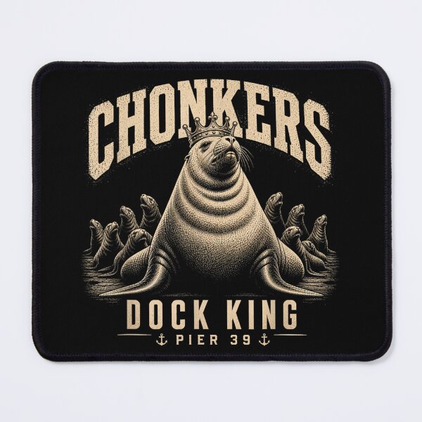 Item preview, chonkers the sea lion san francisco funny seal  designed and sold by CAnastazyshop.