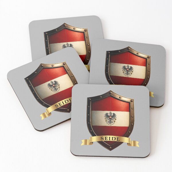 Item preview, Seidl Austria Surname Crest Shield designed and sold by Highlandkings.