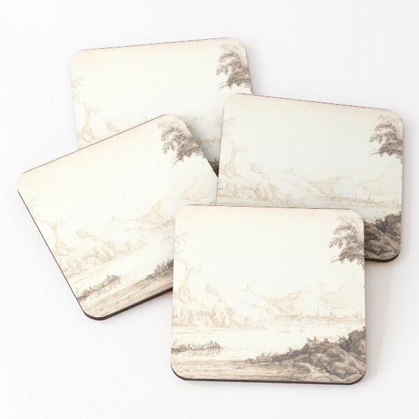 Item preview, River Ships Landscape | Nautical Art designed and sold by GammaRay.