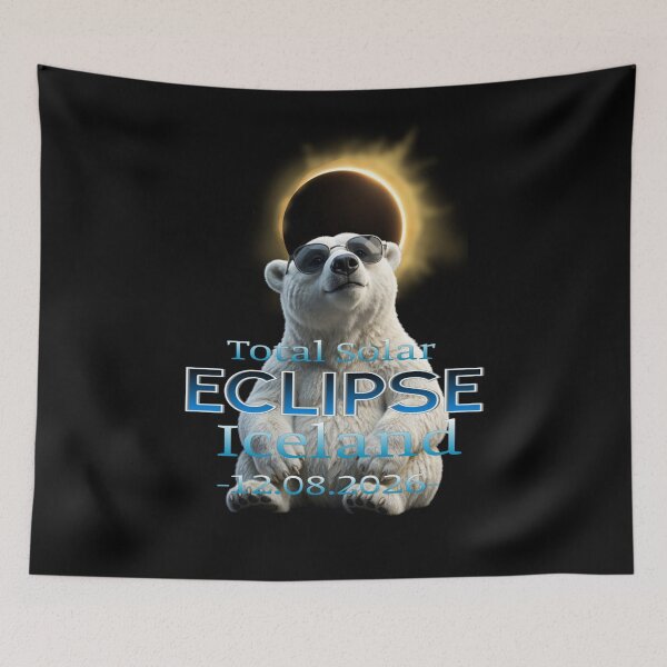 Item preview, Total Solar Eclipse 2026 Iceland  designed and sold by TheEndDesign.