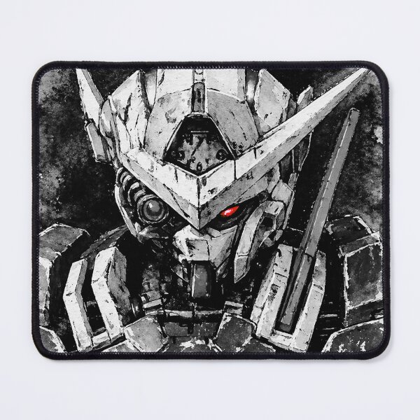 Item preview, Gundam Exia repair gundam00 setsuna f sei artwork watercolour black white designed and sold by sabartgunpla.