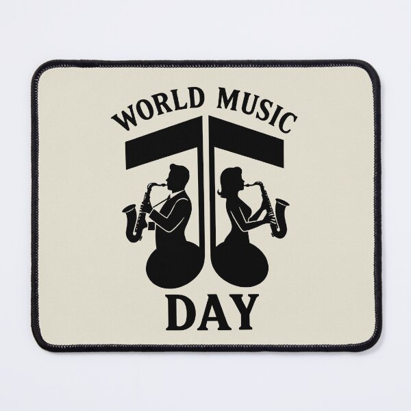 Item preview, Saxophone Harmony - World Music Day designed and sold by Art-Arcade6.