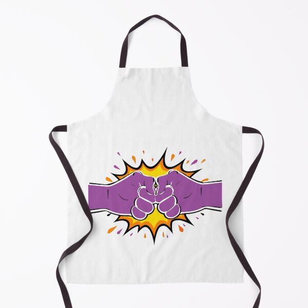Item preview, Comic Style Fist Bump Teamwork Cartoon Graphic Design designed and sold by Kavya Art.