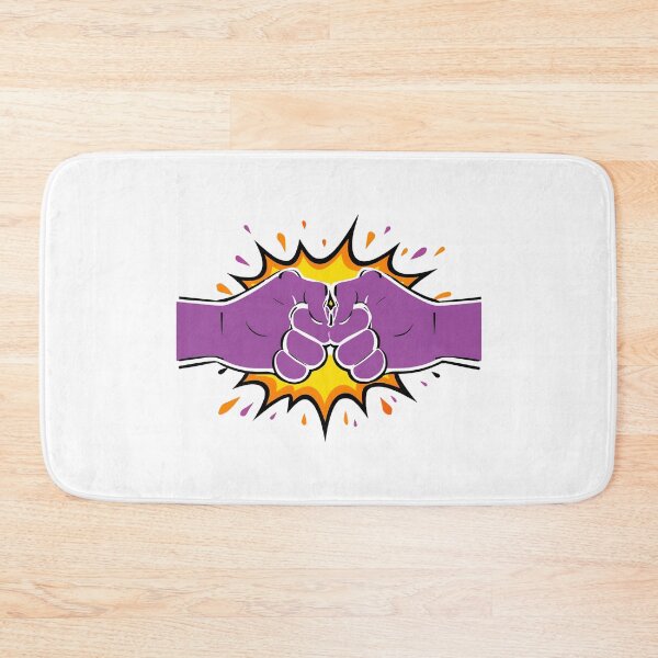 Item preview, Comic Style Fist Bump Teamwork Cartoon Graphic Design designed and sold by Kavya Art.