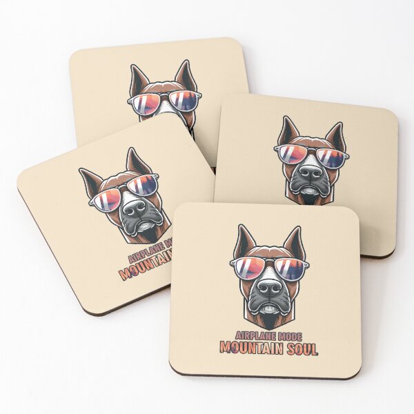 Item preview, Doberman Mountain Detox - Airplane mode designed and sold by GraphicComet.