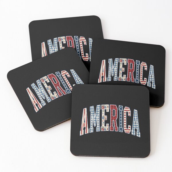 Item preview, America Patchwork – 250 Years USA Independence Day designed and sold by dudelinart.