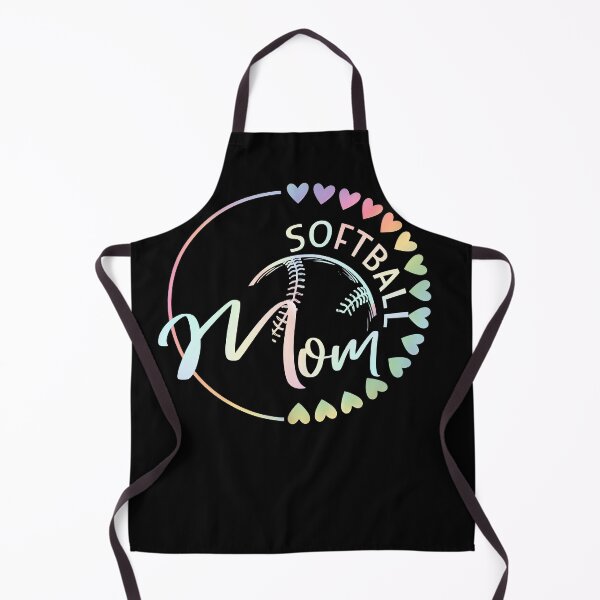 Item preview, Pastel Tie Dye Rainbow Softball Mom Design designed and sold by LashondaGreen89.